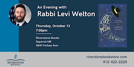 An Evening with Memoirist Rabbi Levi Welton
