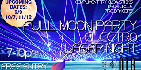 FULL MOON PARTY - ELECTRO LASER NIGHT