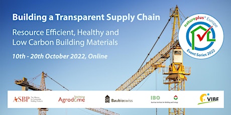 natureplus Europe Event Series 2022: „Building a Transparent Supply Chain"
