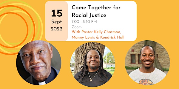 Come Together for Racial Justice: September 2022