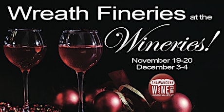 Wreath Fineries at the Wineries  start at Clearview SUNDAY