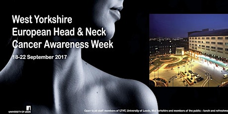 West Yorkshire European Head & Neck Cancer Awareness Week primary image