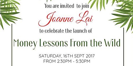  Book Launch of "Money Lessons from the Wild" by Joanne Lai primary image