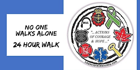 24 Hr No One Walks Alone Fundraiser for First Responders primary image