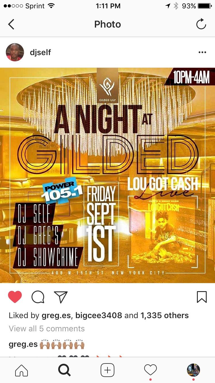 Labor Day Weekend (A Night at Gilded) 