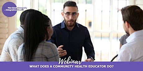 Webinar | What Does a Community Health Educator Do?