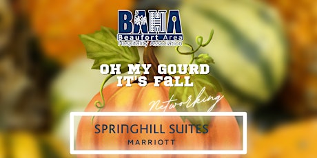 Oh My Gourd It's Fall at SpringHill Suites BAHA Networking Event