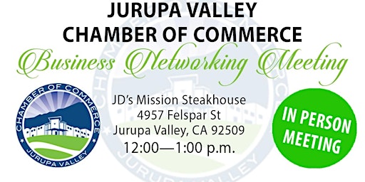Monthly Business Networking Meeting