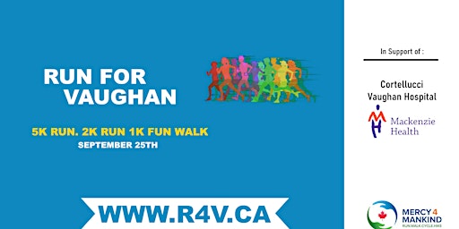Mercy For Mankind - Run For Vaughan