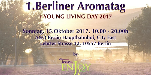 1. Berliner Aromatag by Team ENJOY