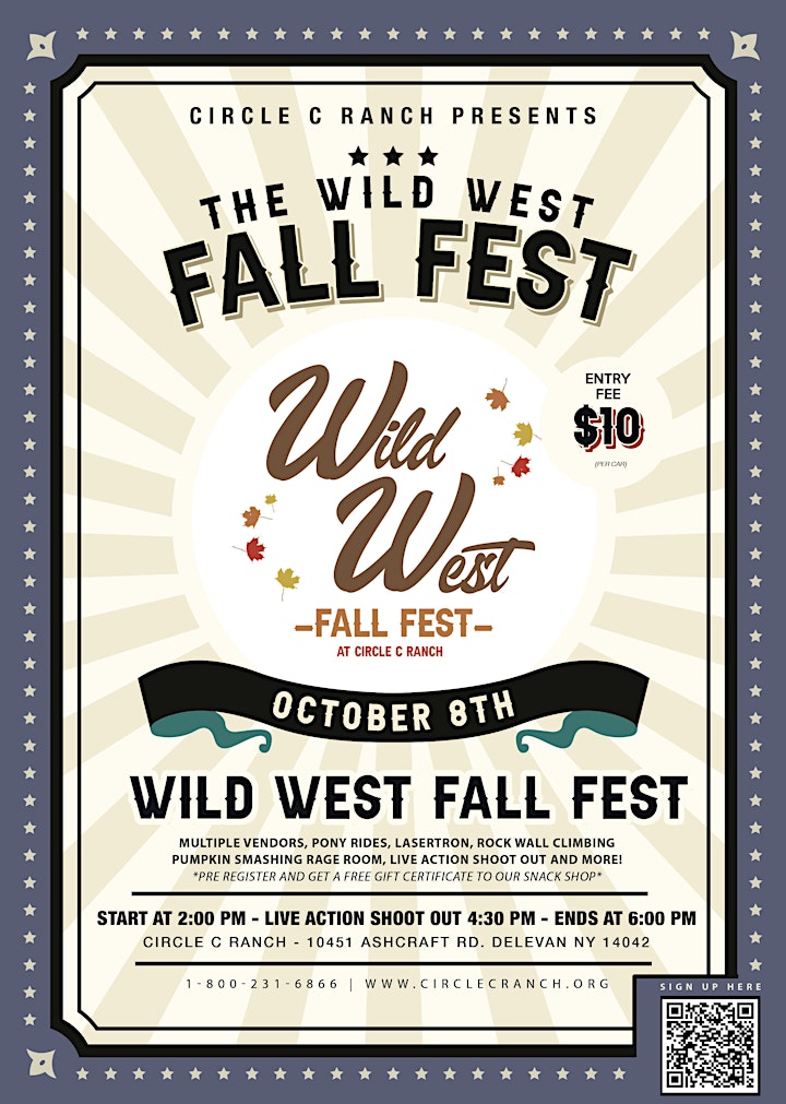 Wild West Fall Fest at Circle C Ranch! image
