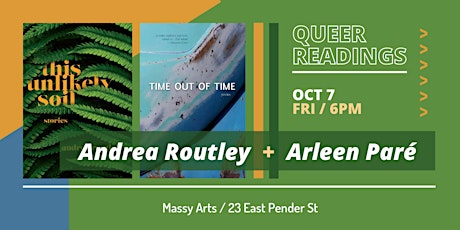 Queer Reading Event / Arleen Paré + Andrea Routley