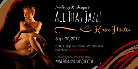 Showgirl Series: All That Jazz with Knox Harter primary image