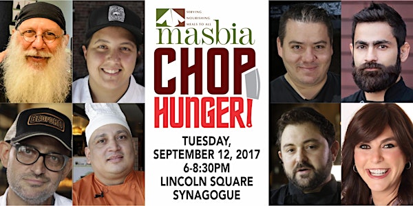 Chop Hunger Event to Benefit Masbia Soup Kitchen Network