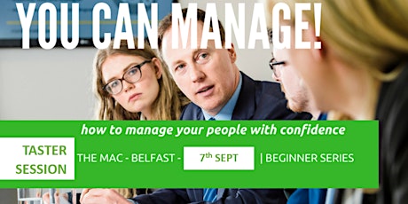 YOU CAN MANAGE - FREE Taster Event primary image