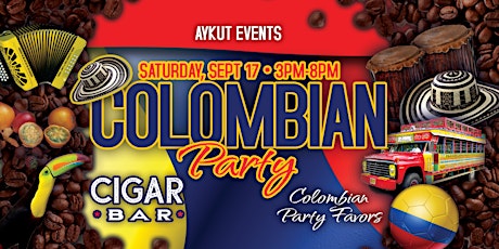 COLOMBIAN DAY PARTY @ CIGAR BAR