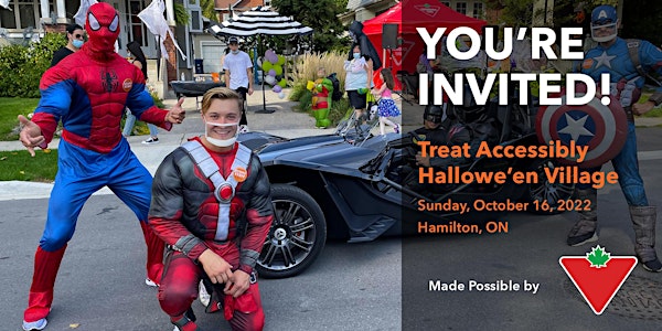Hamilton Treat Accessibly Hallowe'en Village Made Possible by Canadian Tire