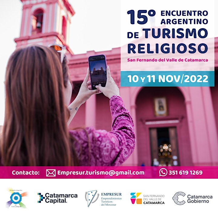 Imagen de 15° EATR | Encuentro Argentino de Turismo Religioso | 10 y 11 NOV 2022