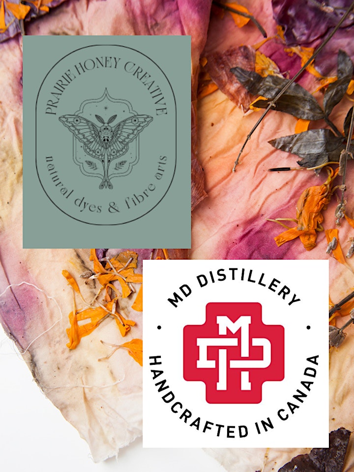 Botanical Infusion: A Flower Dyeing Silk + Gin Pairing Workshop image