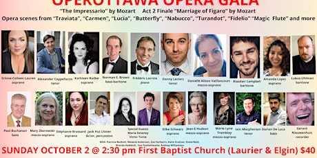 Immagine principale di OPEROTTAWA OPERA GALA 