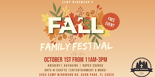 Camp Wingmann's Fall Fest