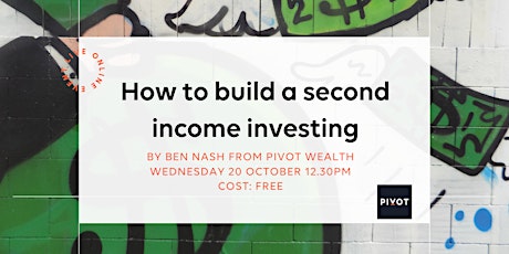 How to build a second income investing