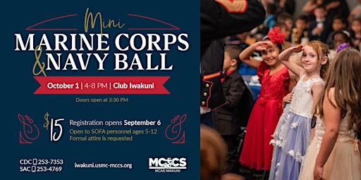 Mini Marine Corps & Navy Ball
