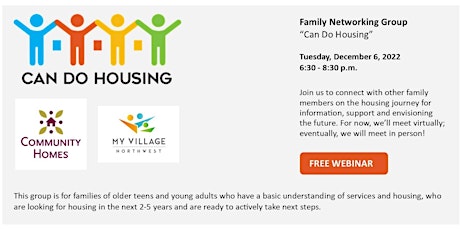 Family Networking Group - Can Do Housing  12/6/22