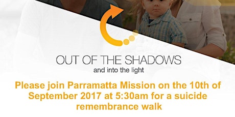 Out of the Shadows Walk - Parramatta primary image