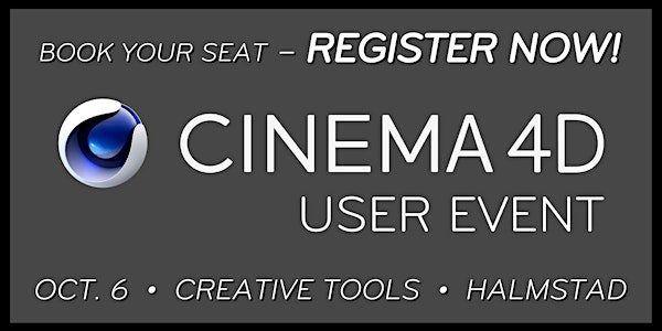 Cinema 4D User Event