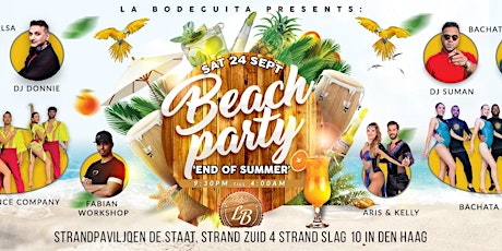 Beach Party “End of Summer"