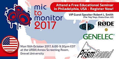 Mic To Monitor - Philadelphia primary image