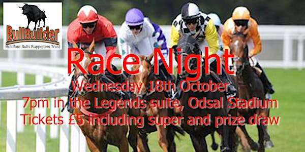 BullBuilder Race night