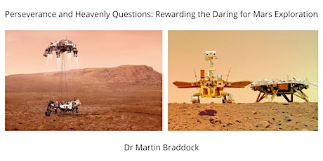 Rewarding the Daring for Mars Exploration with Dr Martin Braddock