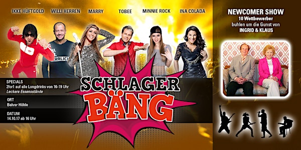 SchlagerBÄNG Balve - Ikke Hüftgold / Tobee / Willi Herren uvm.