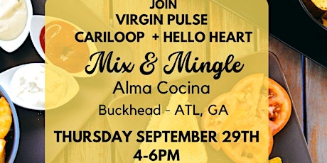 Mix & Mingle with Virgin Pulse, Cariloop & Hello Heart