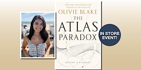 Atlas Paradox Reading and Signing with Olivie Blake