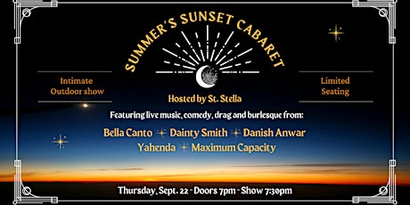 Summer's Sunset Cabaret