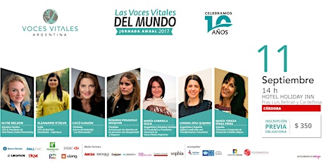 Imagen principal de "Las Voces Vitales del Mundo" | 9° Jornada Anual de Voces Vitales en Córdoba