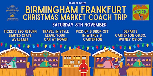 Birmingham Frankfurt Christmas Market Coach Trip