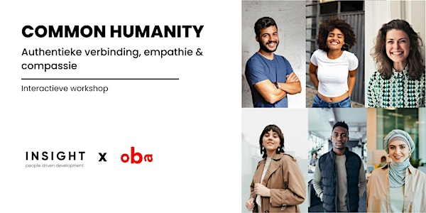 Common Humanity: Verbinding, empathie en compassie | Interactieve workshop
