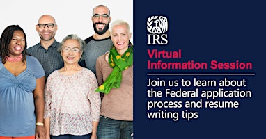 Virtual Information Session about federal resumes and application tips