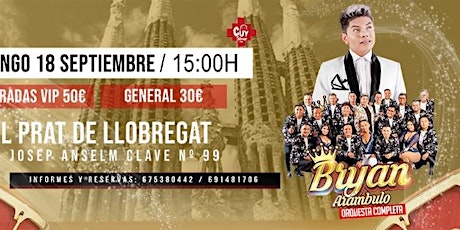 Bryan Arambulo y Orquesta en Barcelona  primärbild