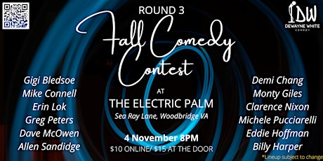 Fall Fling Comedy Contest Round 3