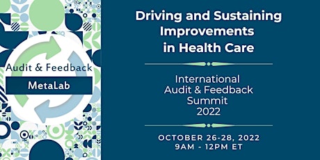 Driving and Sustaining Improvements in Health Care | A&F MetaLab Conference