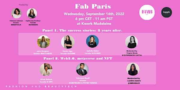 FAB PARIS - Back to school IRL event!