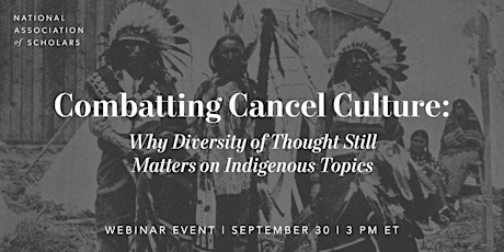 Combatting Cancel Culture on Indigenous Issues