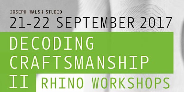 DECODING CRAFTSMANSHIP II