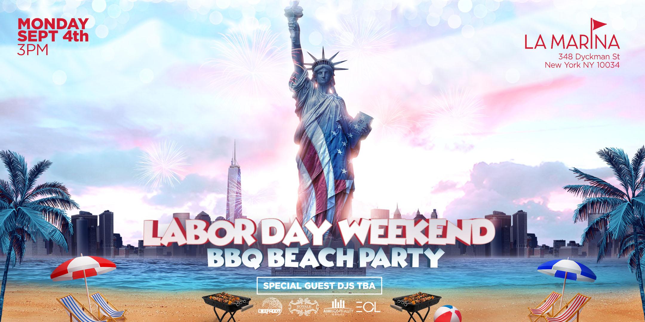Labor Day Weekend Beach Party in NYC