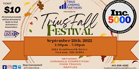 Trius Real Estate Investor Networking Fall Festival